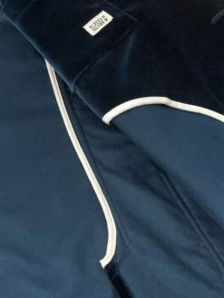 Mansfield Jacket Velvet Sapphire Blue -Oliver Spencer Store OSMJ352MansfieldJacketVEL01SABVelvetSapphireBlue3