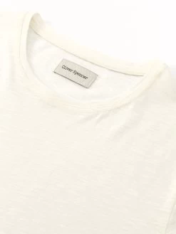 Conduit T-Shirt Hawley Cream -Oliver Spencer Store OSMK580ConduitTShirtHAW01CREHawleyCream1