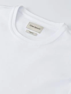 Heavy T-Shirt Tavistock White -Oliver Spencer Store OSMK580aConduitTShirtTAV01WHITavistockWhite1 ac649203 09fc 45de 84f3 c5e054dab8e9