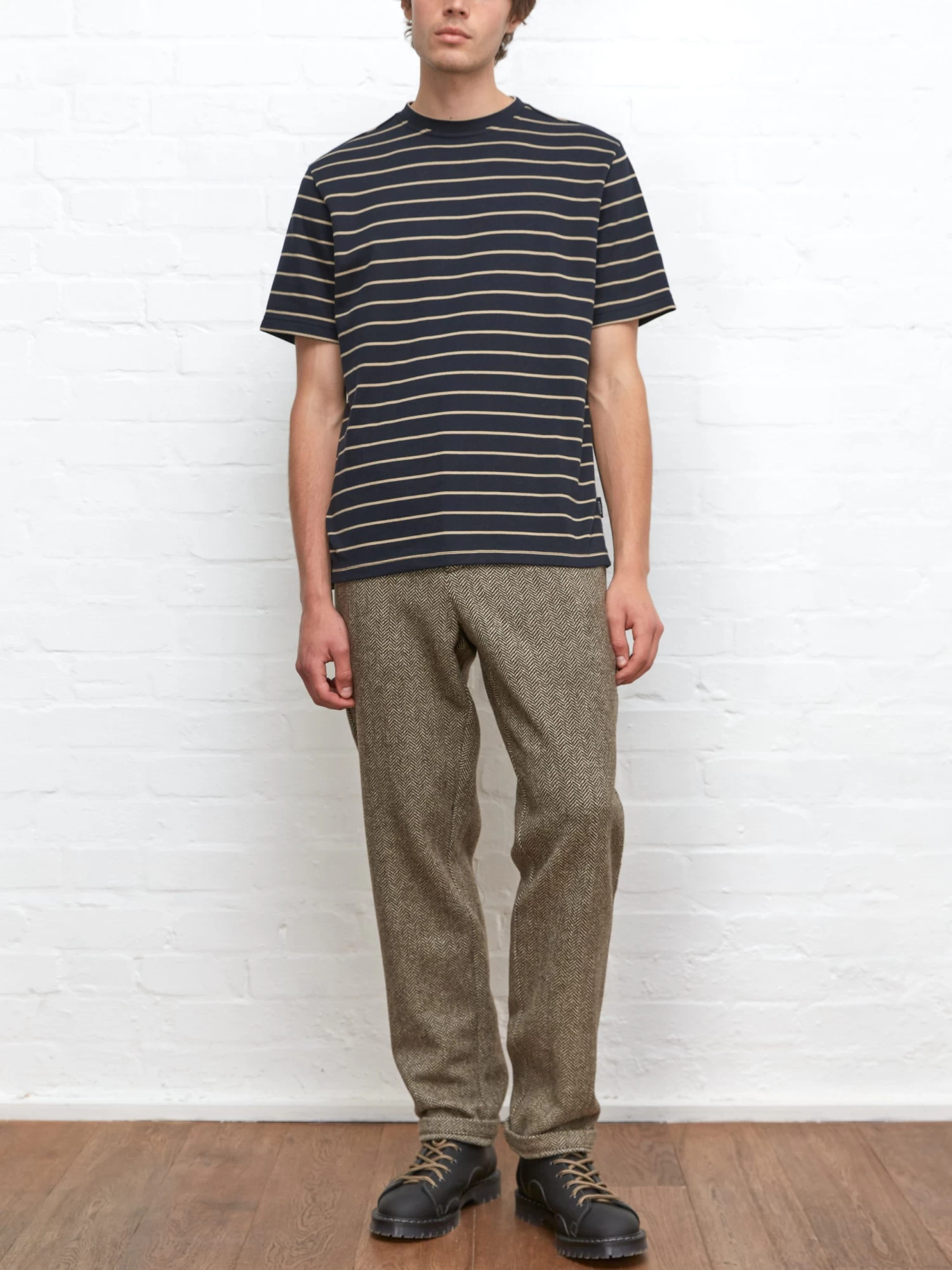 Box T-Shirt Briar Navy 2 Box T-Shirt Briar Navy - Image 2