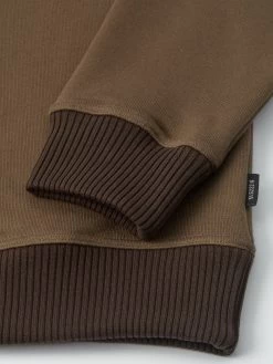 Heavyweight Sweatshirt Rosebank Khaki 9 Heavyweight Sweatshirt Rosebank Khaki -Oliver Spencer Store OSMK687ClemsonSweatshirtROS01KHARosebankKhaki2