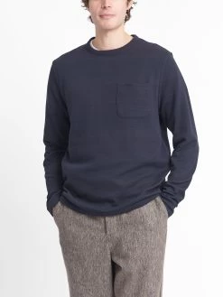 Reversible Newport Long Sleeve T-Shirt Hinkley Navy/Burgundy 15 Reversible Newport Long Sleeve T-Shirt Hinkley Navy/Burgundy -Oliver Spencer Store OSMK714A HIN01NABREVERSIBLENEWPORTLONGSLEEVET SHIRT HINKLEYNAVYBURGUNDY11copy