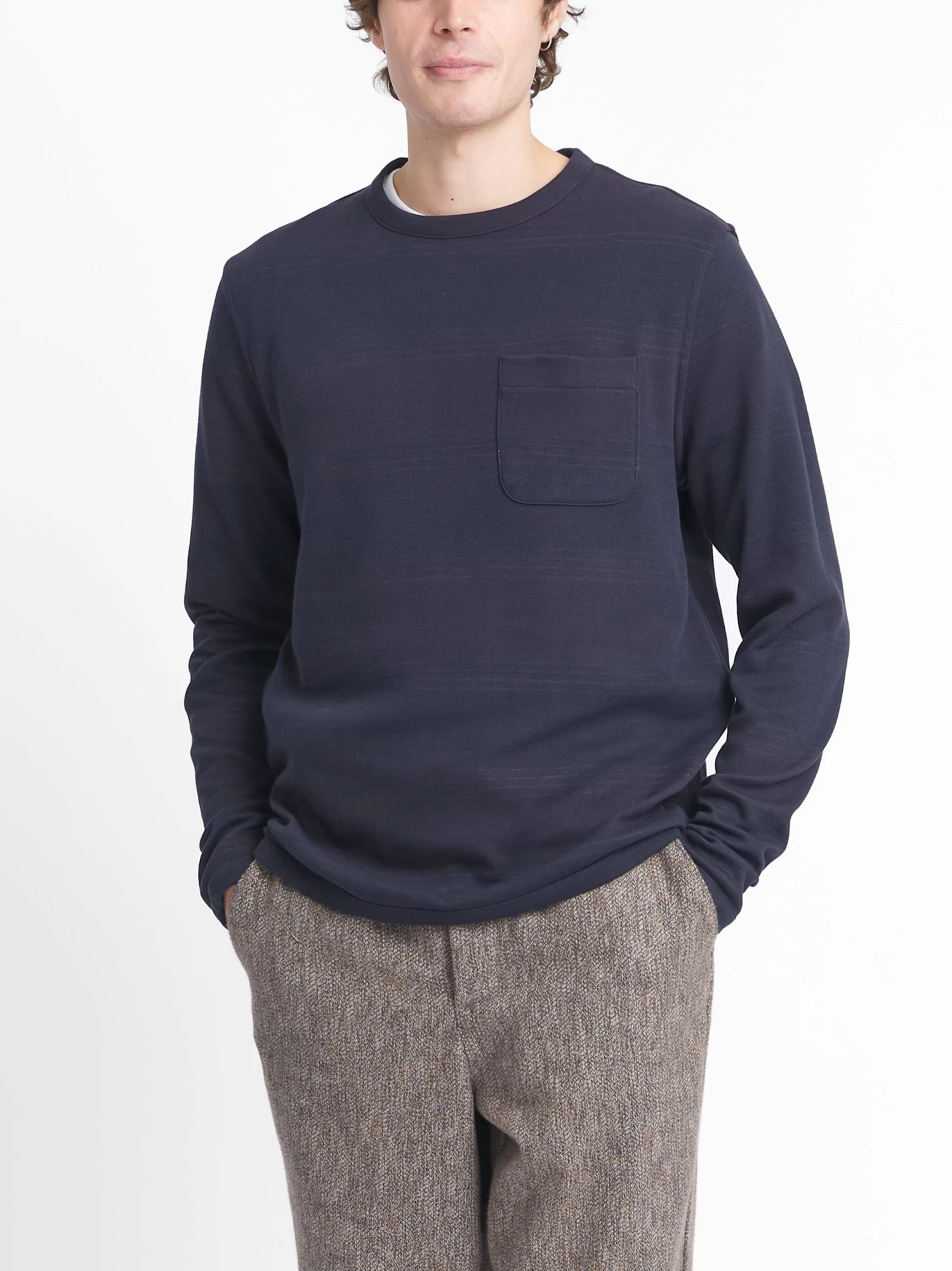 Reversible Newport Long Sleeve T-Shirt Hinkley Navy/Burgundy 4 Reversible Newport Long Sleeve T-Shirt Hinkley Navy/Burgundy - Image 4