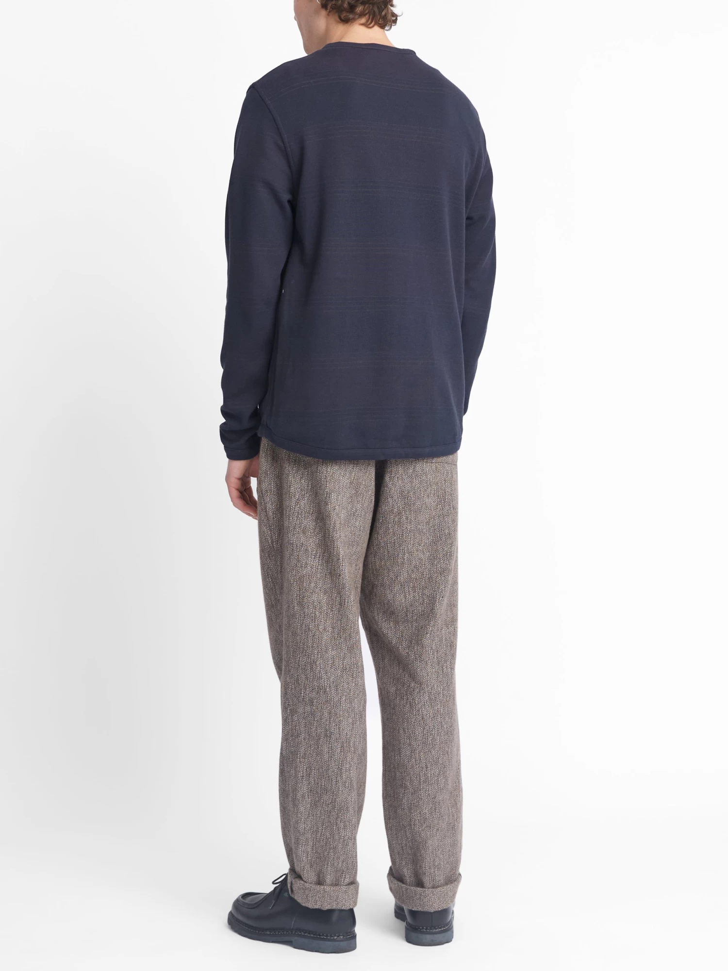 Reversible Newport Long Sleeve T-Shirt Hinkley Navy/Burgundy 12 Reversible Newport Long Sleeve T-Shirt Hinkley Navy/Burgundy - Image 12