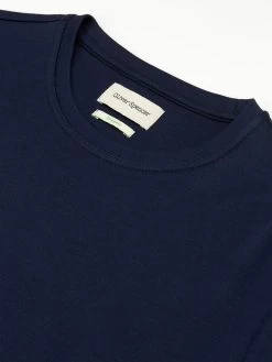 Heavy T-Shirt Tavistock Navy -Oliver Spencer Store OSMK724HeavyTShirtTAV01NAVTavistockNavy1