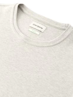 Heavy Long Sleeve Plain T-Shirt Tavistock Grey 8 Heavy Long Sleeve Plain T-Shirt Tavistock Grey -Oliver Spencer Store OSMK733HeavyLongSleeveTShirtTAV01GRYTavistockGrey1