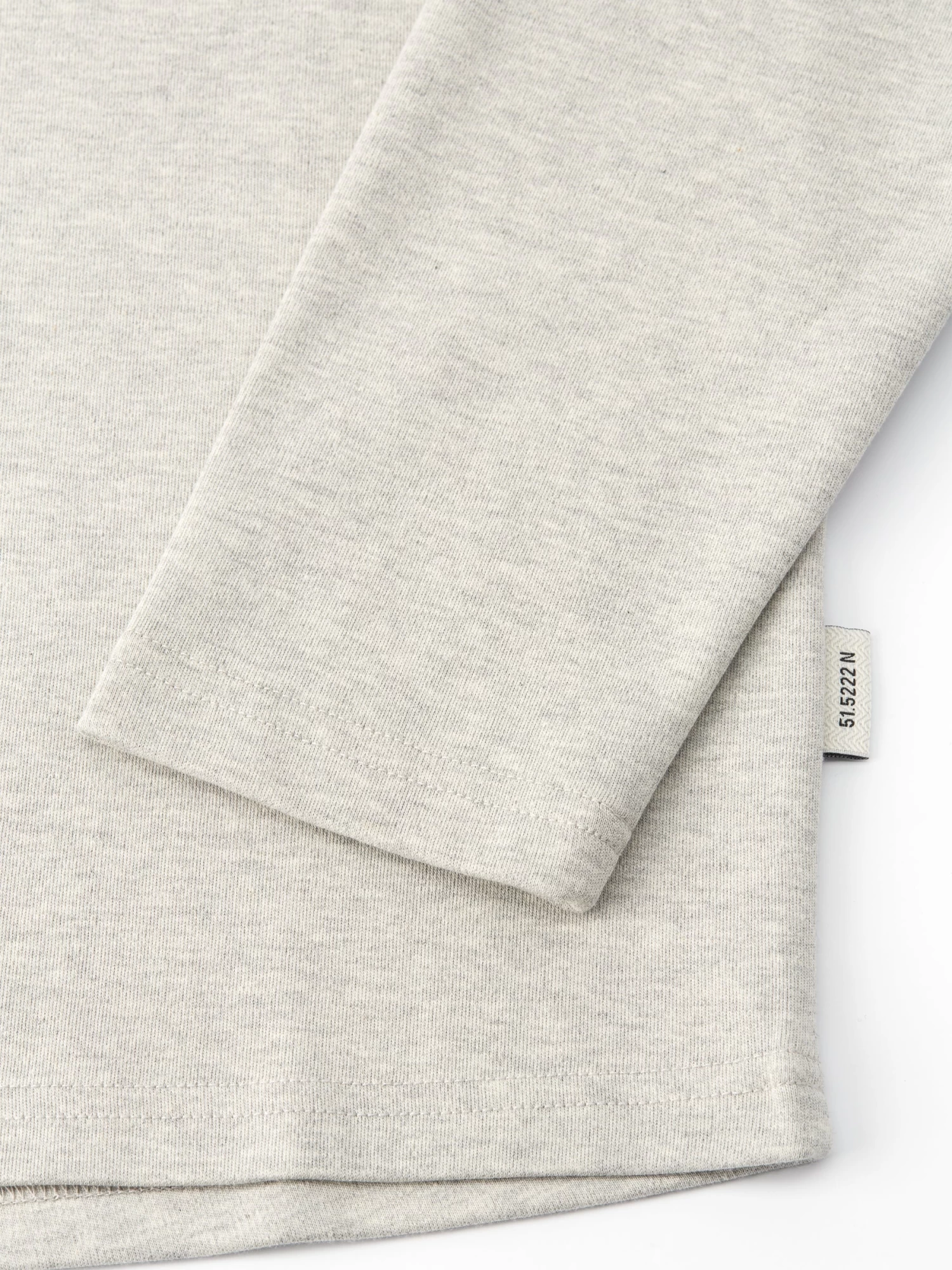 Heavy Long Sleeve Plain T-Shirt Tavistock Grey 4 Heavy Long Sleeve Plain T-Shirt Tavistock Grey - Image 4