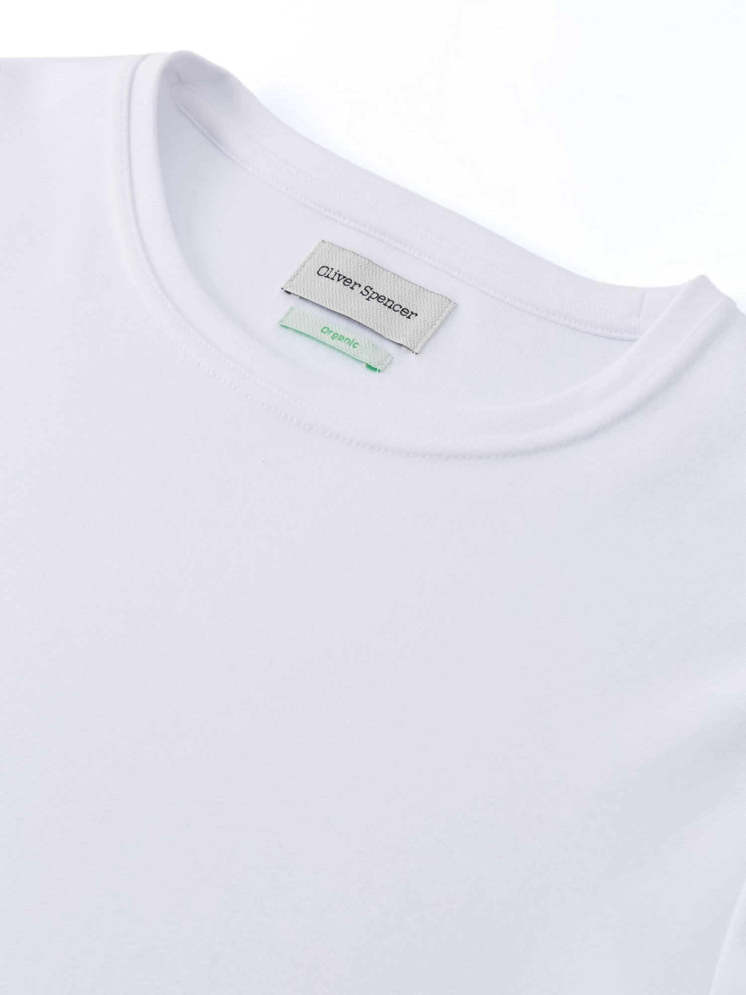 Heavy Long Sleeve Plain T-Shirt Tavistock White 3 Heavy Long Sleeve Plain T-Shirt Tavistock White - Image 3