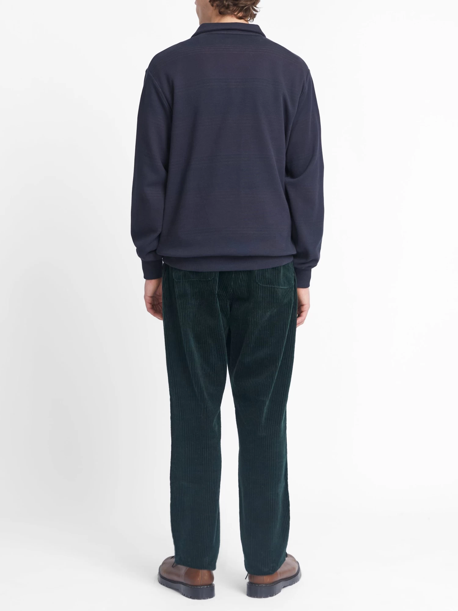 Reversible Half Zip Sweatshirt Hinkley Navy/Burgundy 8 Reversible Half Zip Sweatshirt Hinkley Navy/Burgundy - Image 8