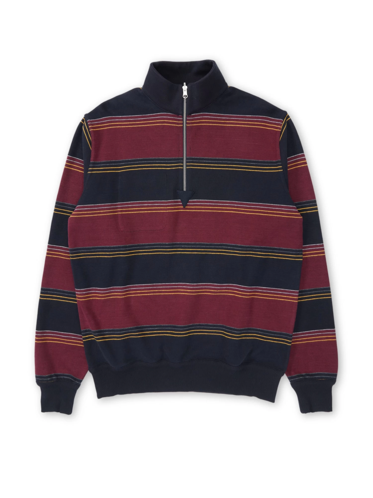 Reversible Half Zip Sweatshirt Hinkley Navy/Burgundy 1 Reversible Half Zip Sweatshirt Hinkley Navy/Burgundy