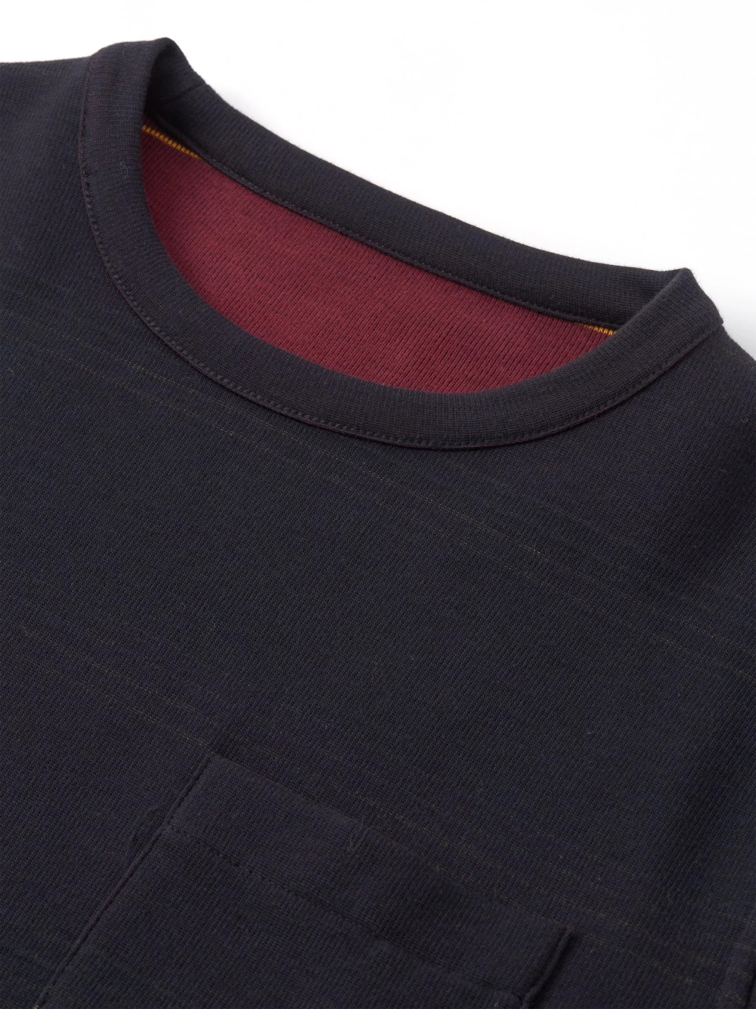 Reversible Newport Long Sleeve T-Shirt Hinkley Navy/Burgundy 6 Reversible Newport Long Sleeve T-Shirt Hinkley Navy/Burgundy - Image 6