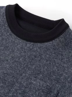 Reversible Sweatshirt Edgeware Navy -Oliver Spencer Store OSMKSweatshirtNavyReversible4