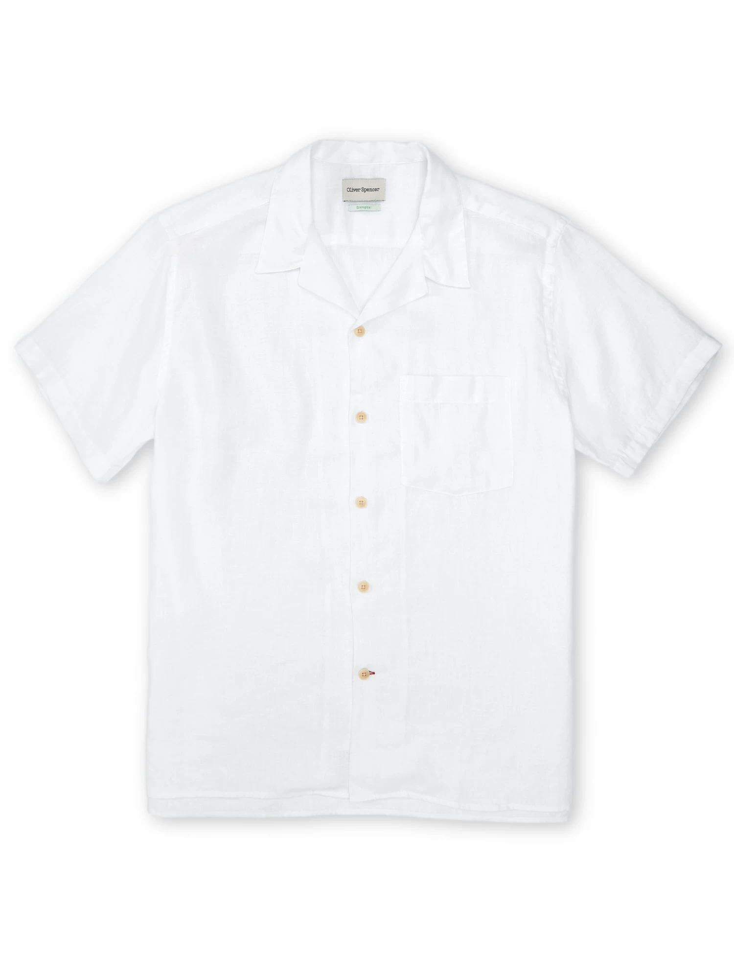 Havana Short Sleeve Shirt Bridford White 1 Havana Short Sleeve Shirt Bridford White