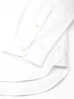 Brook Shirt Brecon White -Oliver Spencer Store OSMS162BrookShirtBRE01WHIBreconWhite2