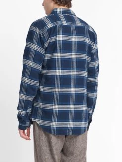 Treviscoe Shirt Devon Blue -Oliver Spencer Store OSMS171A DEV01BLU TREVISCOESHIRT DEVONBLUE3copy