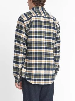 Treviscoe Shirt Eldin Green 11 Treviscoe Shirt Eldin Green -Oliver Spencer Store OSMS171A ELD01GRN TREVISCOESHIRT ELDINGREEN2copy