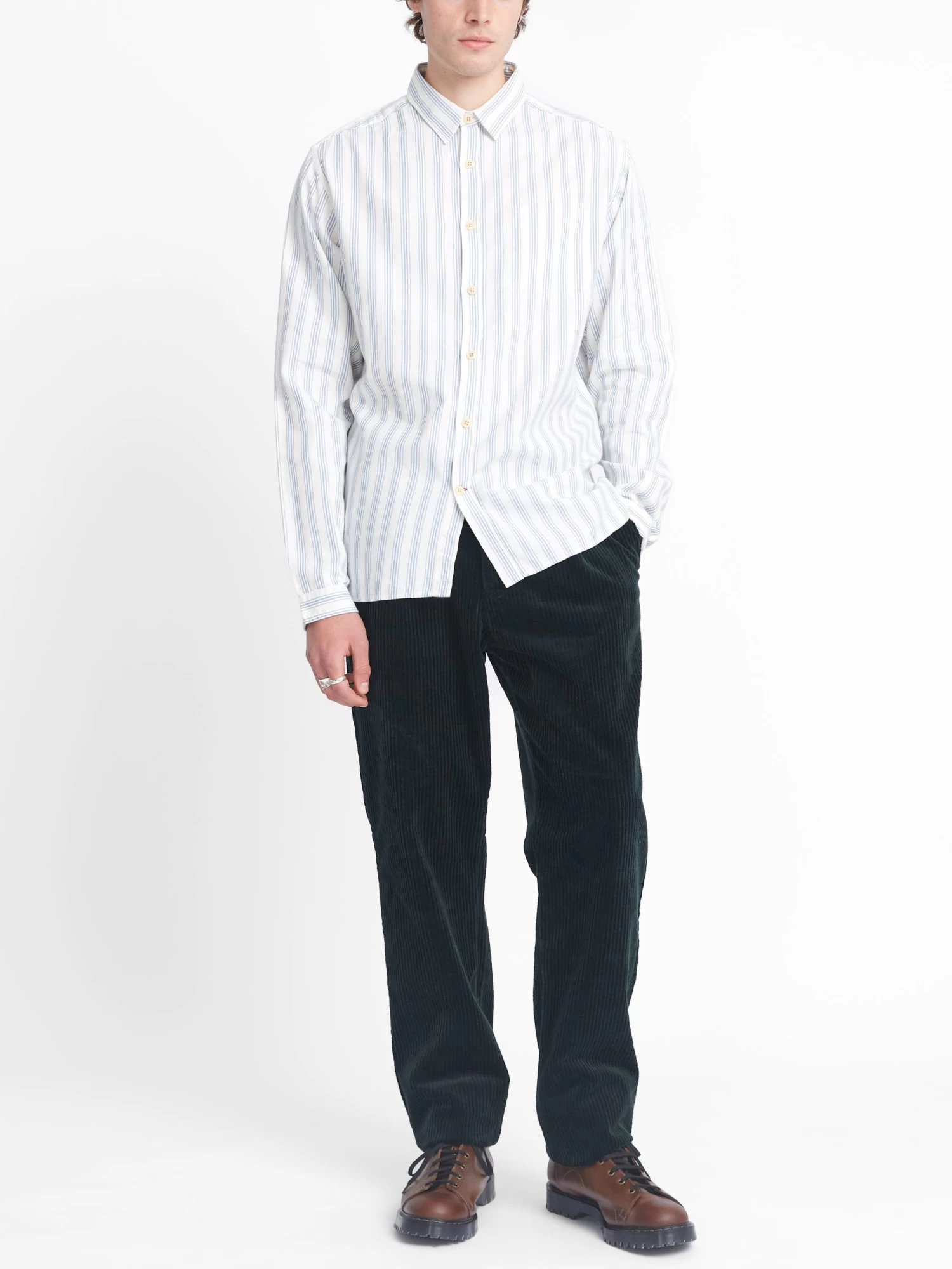 New York Special Shirt Jenkins Cream/Blue 2 New York Special Shirt Jenkins Cream/Blue - Image 2