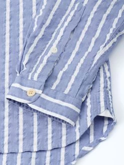 New York Special Shirt Pool Blue 9 New York Special Shirt Pool Blue -Oliver Spencer Store OSMS200dNewYorkSpecialShirtPOO01BLUPoolBlue2