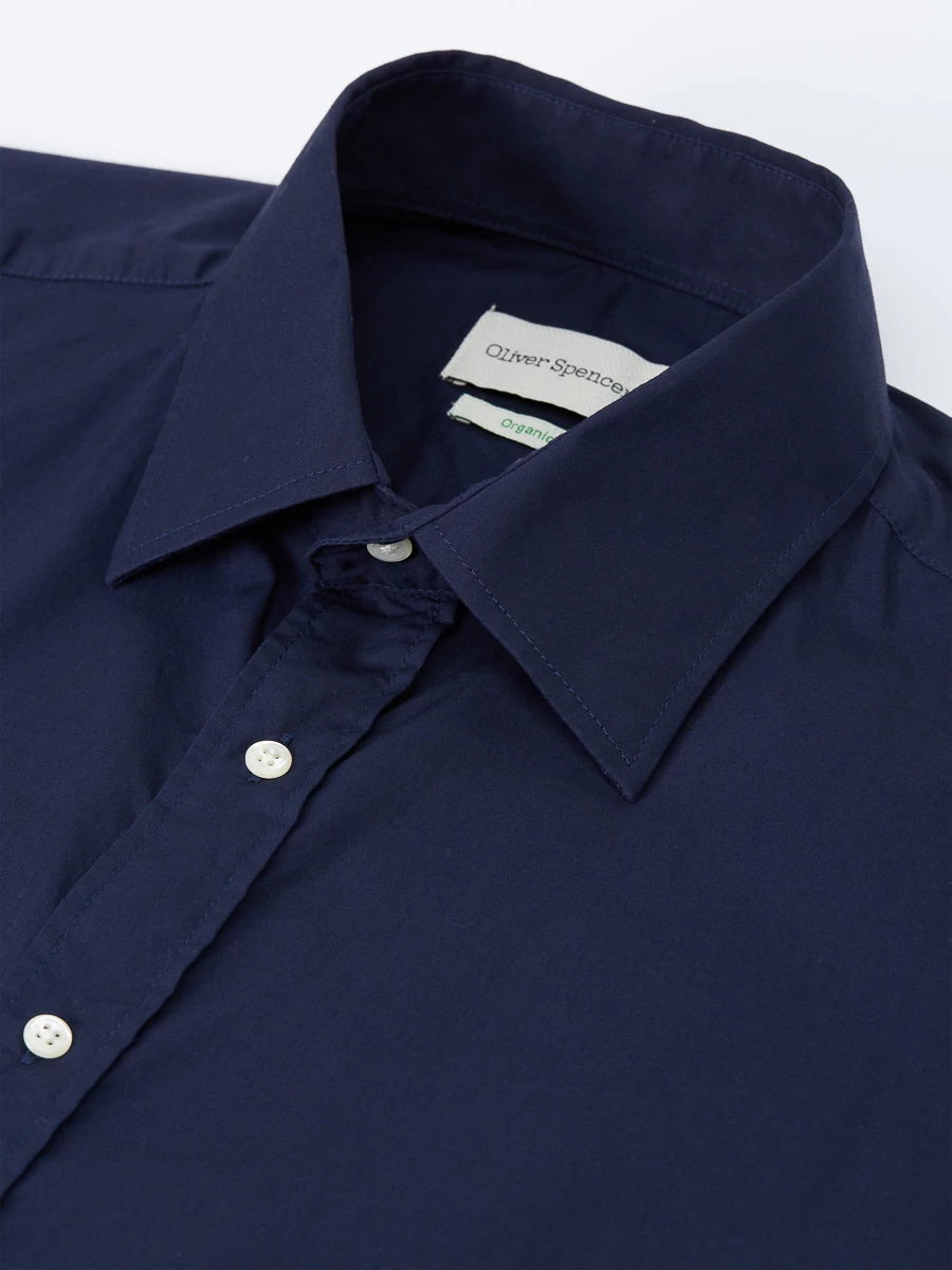 Conduit Classic Shirt Abbott Navy 3 Conduit Classic Shirt Abbott Navy - Image 3