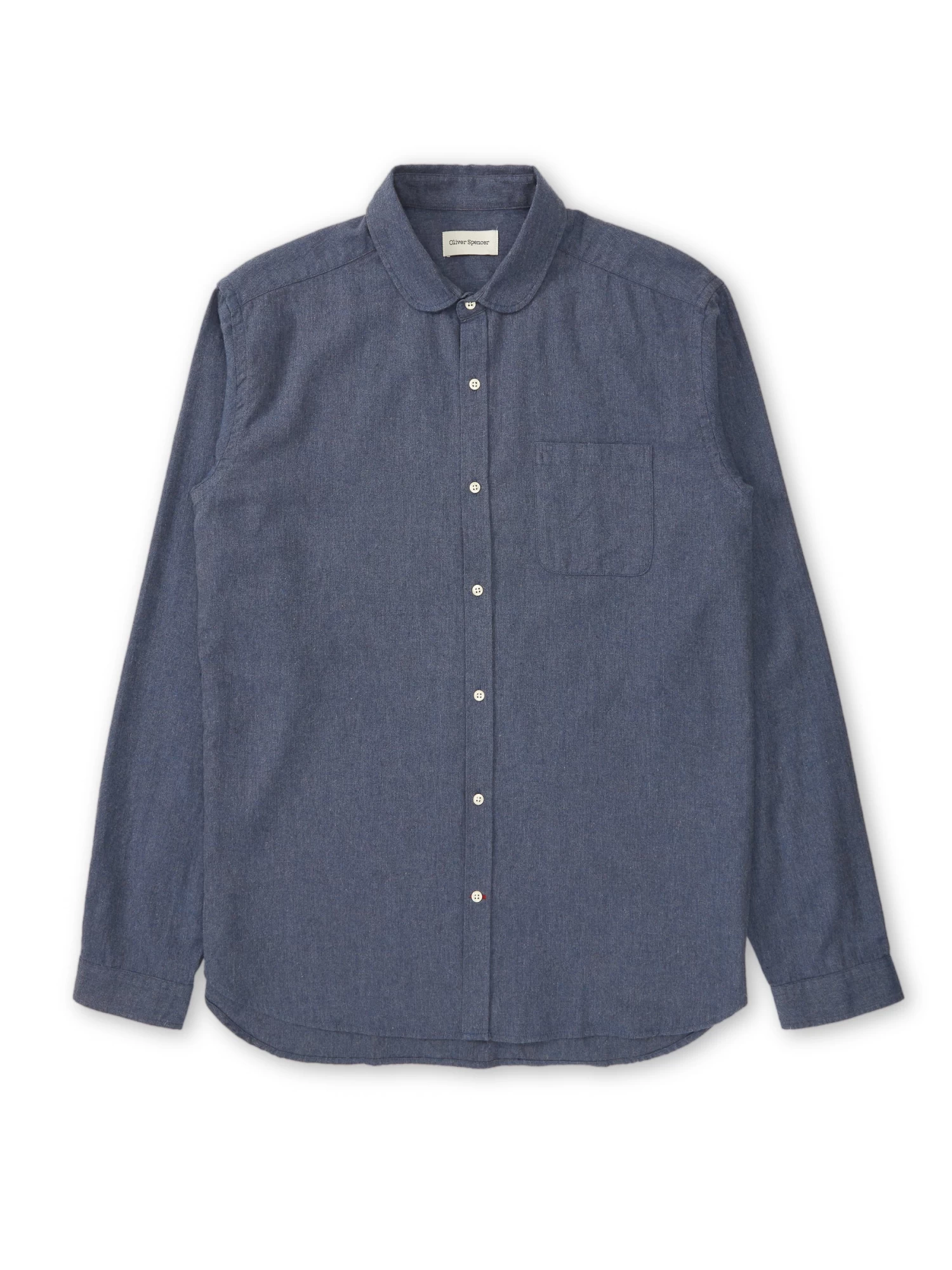 Eton Collar Shirt Abbingdon Slate Blue 1 Eton Collar Shirt Abbingdon Slate Blue