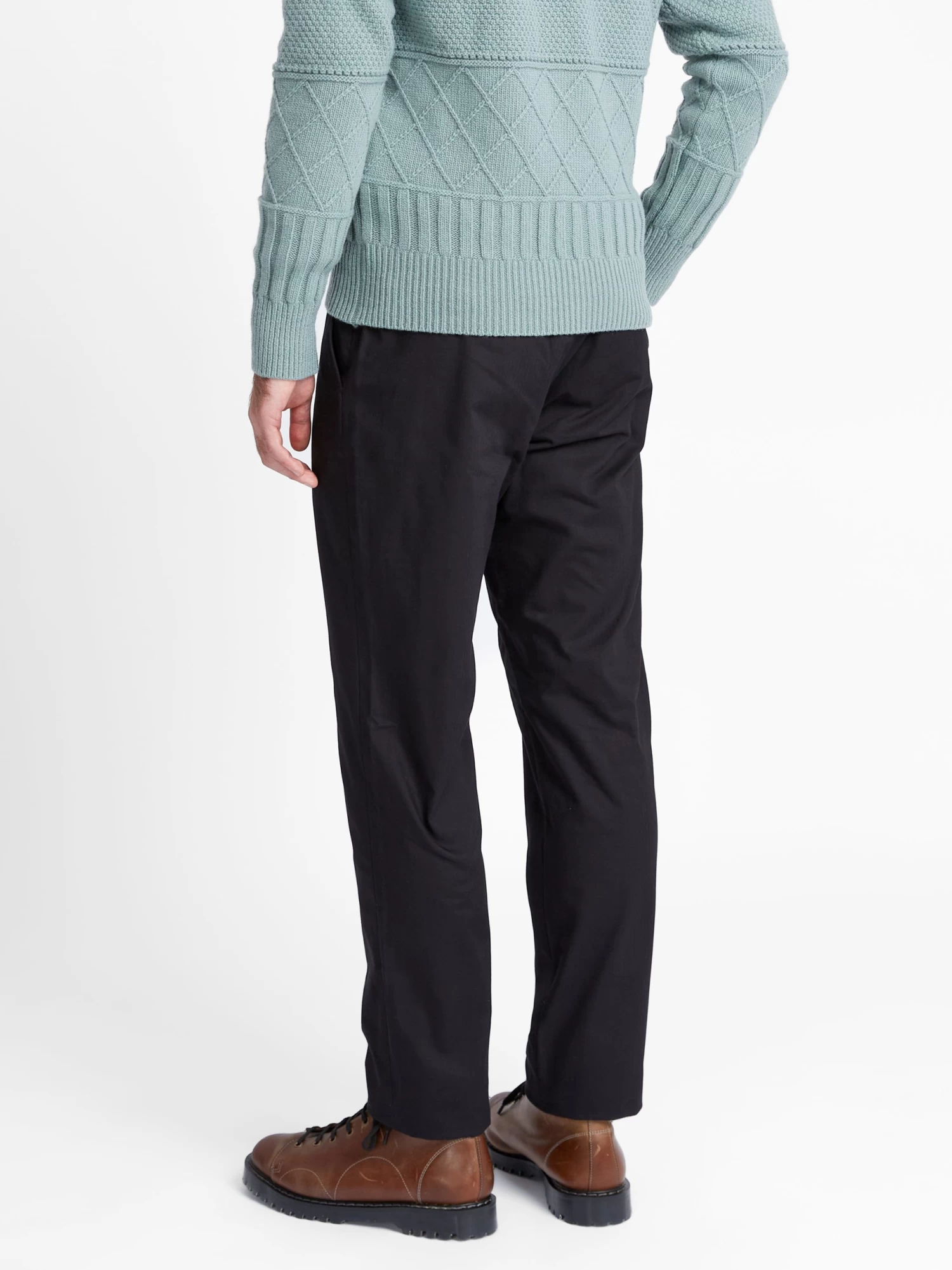 Fishtail Trouser Eden Black 8 Fishtail Trouser Eden Black - Image 8