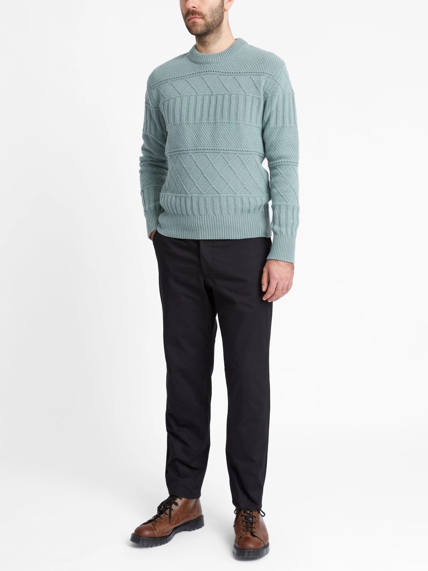 Fishtail Trouser Eden Black 2 Fishtail Trouser Eden Black - Image 2