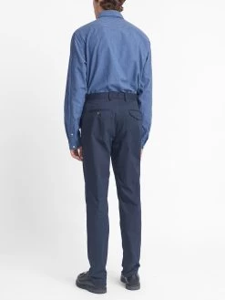 Fishtail Trouser Eden Navy -Oliver Spencer Store OSMT20D EDE01NAV FISHTAILTROUSERS EDENNAVY2