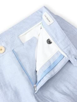 Fishtail Trousers Drescher Blue 12 Fishtail Trousers Drescher Blue -Oliver Spencer Store OSMT20E DRE01BLU 68