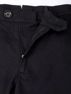 Fishtail Trousers Ellbridge Black -Oliver Spencer Store OSMT20dFishtailTrousersELL01BLKEllbridgeBlack2