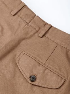 Fishtail Trousers Ellbridge Taupe 12 Fishtail Trousers Ellbridge Taupe -Oliver Spencer Store OSMT20dFishtailTrousersELL01TAUEllbridgeTaupe3