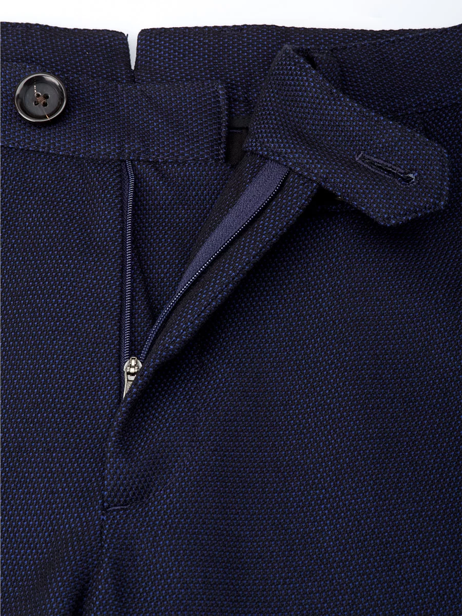 Fishtail Trousers Morva Navy 4 Fishtail Trousers Morva Navy - Image 4