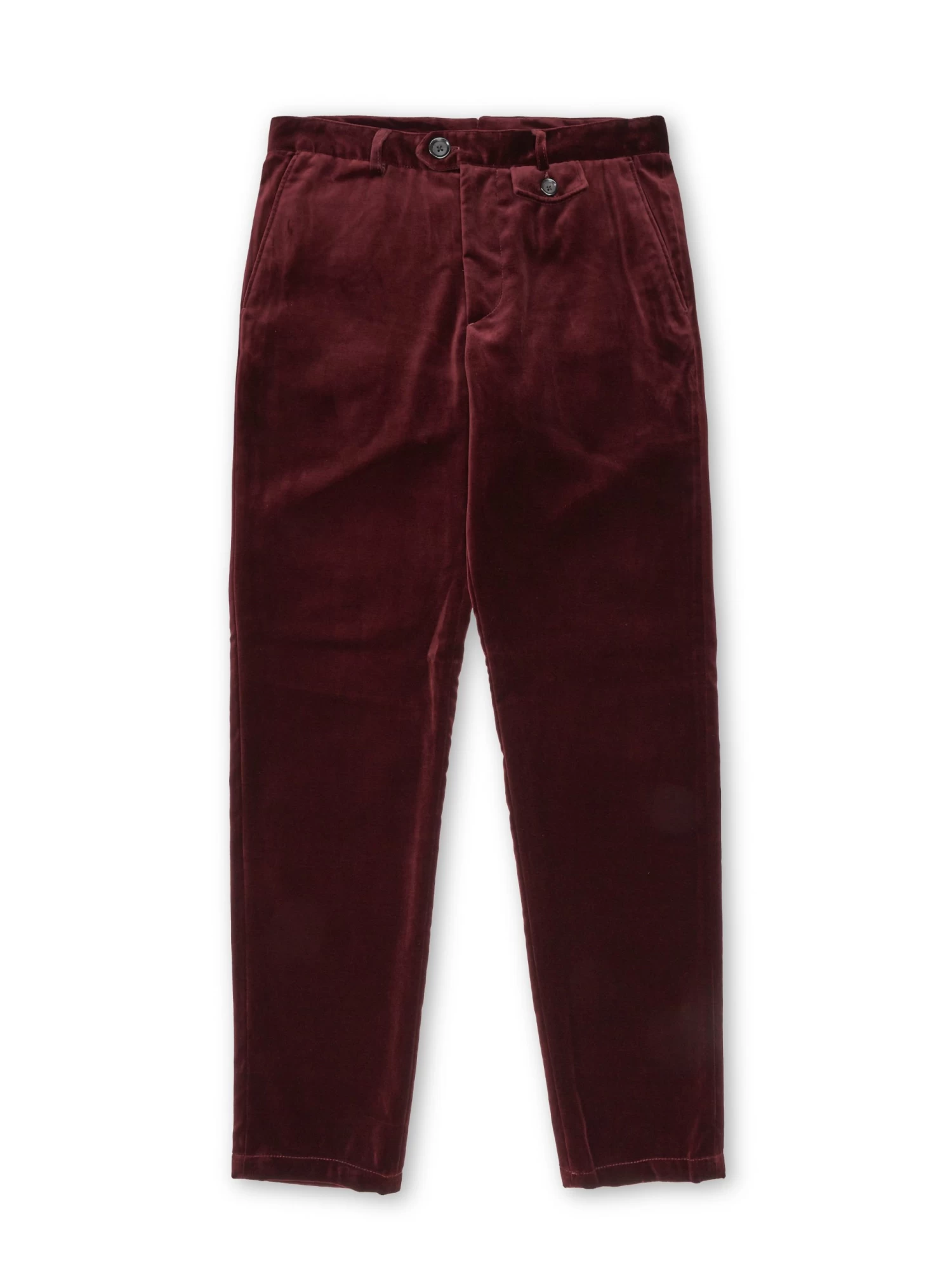 Fishtail Trousers Velvet Burgundy 1 Fishtail Trousers Velvet Burgundy