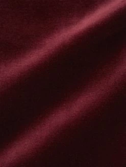 Fishtail Trousers Velvet Burgundy 13 Fishtail Trousers Velvet Burgundy -Oliver Spencer Store OSMT20dFlatFishtailTrousersVEL01BURVelvetBurgundy4