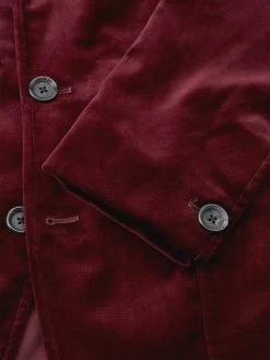 Burgundy Velvet Mansfield Suit -Oliver Spencer Store OSMT352cFlatMansfieldJacketVEL01BURVelvetBurgundy2 99d5cbd7 5761 4a6b aa80 8fe2165c6ceb