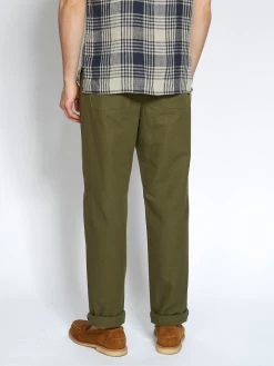Drawstring Trousers Ellbridge Green 15 Drawstring Trousers Ellbridge Green -Oliver Spencer Store OSMT48A ELL01GRN DRAWSTRINGTROUSERSELLBRIDGEGREEN5copy