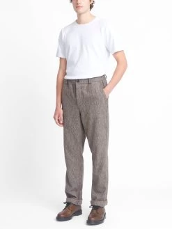 Drawstring Trousers Adler Fawn -Oliver Spencer Store OSMT48C ADL01FAW 1DRAWSTRINGTROUSERSALDERFAWN