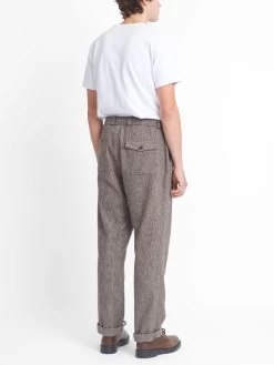 Drawstring Trousers Adler Fawn -Oliver Spencer Store OSMT48C ADL01FAW 1DRAWSTRINGTROUSERSALDERFAWN2