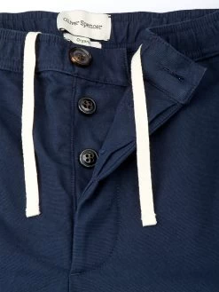 Drawstring Trousers Ellbridge Navy -Oliver Spencer Store OSMT48aDrawstringTrousersELL01NAVEllbridgeNavy2