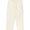 Drawstring Trousers Cairnes Ecru