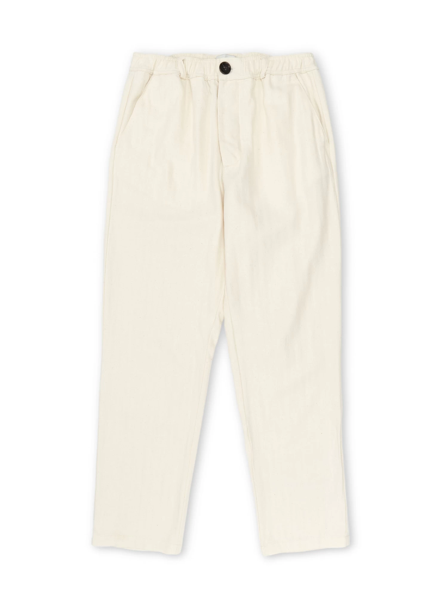 Drawstring Trousers Cairnes Ecru 1 Drawstring Trousers Cairnes Ecru