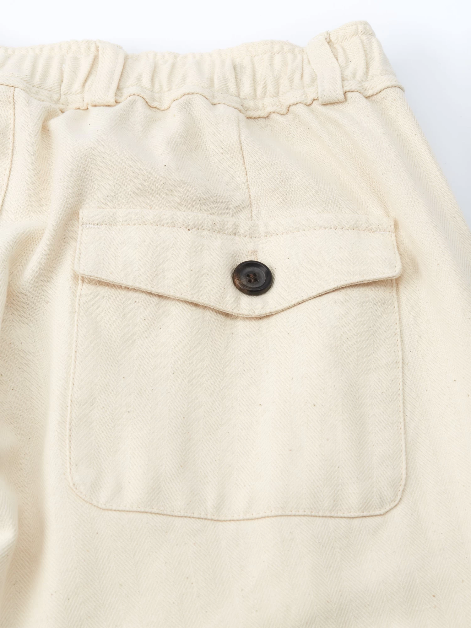 Drawstring Trousers Cairnes Ecru 6 Drawstring Trousers Cairnes Ecru - Image 6