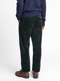 Morton Trousers Melrose Cord Green -Oliver Spencer Store OSMT68MortonTrousersMEL01GRNMelroseCordGreen10copy