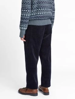 Morton Trousers Melrose Cord Navy -Oliver Spencer Store OSMT68MortonTrousersMEL01NAVMelroseCordNavy7copy