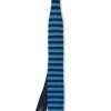 Silk Knitted Tie Navy/Blue Stripe