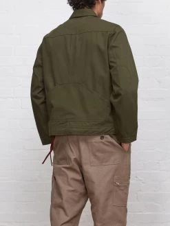 Oliver Spencer X Niwaki Hortus Gardening Jacket Park Green 11 Oliver Spencer X Niwaki Hortus Gardening Jacket Park Green -Oliver Spencer Store OSNMJ340A PAR01GRN HORTUSGARNDENINGJACKETGREEN11copy