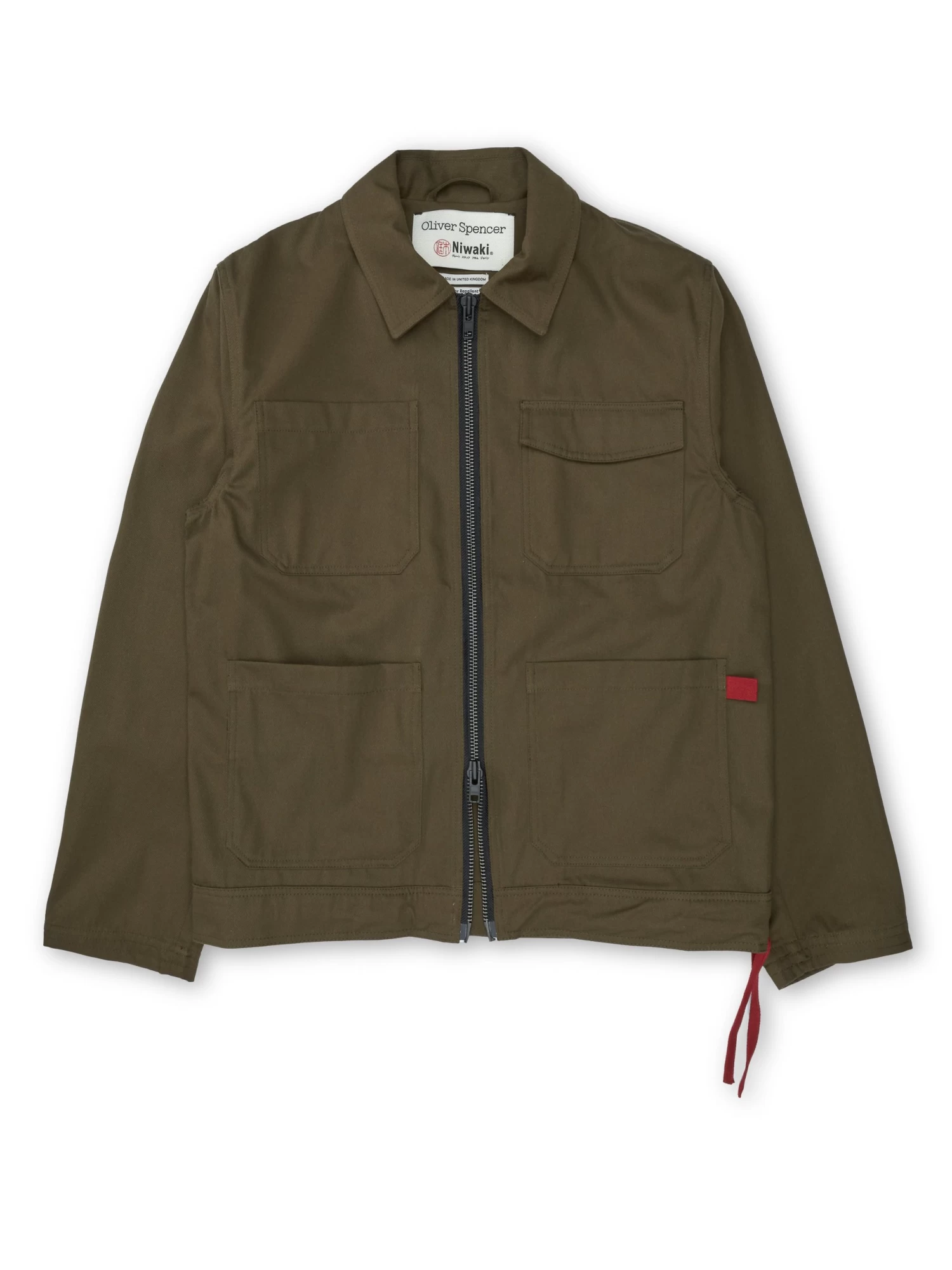 Oliver Spencer X Niwaki Hortus Gardening Jacket Park Green 1 Oliver Spencer X Niwaki Hortus Gardening Jacket Park Green