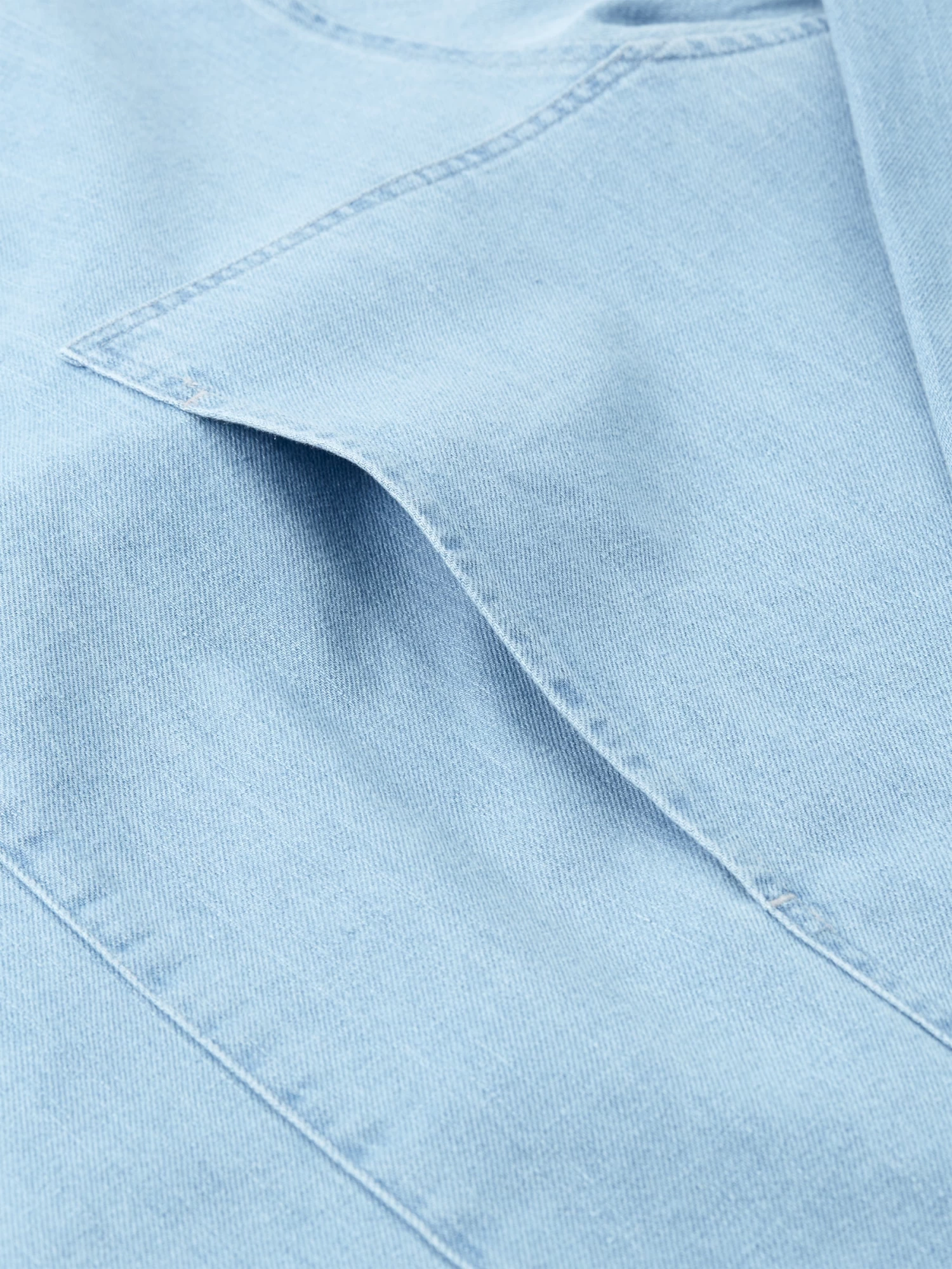 Oliver Spencer X Niwaki Ohana Gardening Smock Mullins Denim Indigo Light 4 Oliver Spencer X Niwaki Ohana Gardening Smock Mullins Denim Indigo Light - Image 4