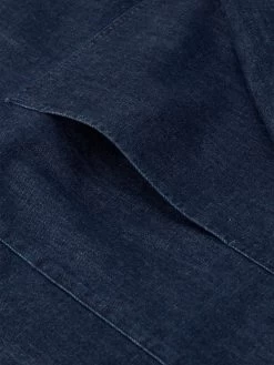 Oliver Spencer X Niwaki Ohana Gardening Smock Mullins Denim Indigo Rinse -Oliver Spencer Store OSNMS178OhanaGardeningSmockMUL01INRMullinsDenimIndigoRinse3