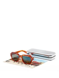 Cubitts X Oliver Spencer Conduit Sunglasses Amber Tortoiseshell -Oliver Spencer Store OSStudioCubittsSunglassesAmber3