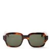 Cubitts X Oliver Spencer Conduit Sunglasses Chocolate Tortoiseshell